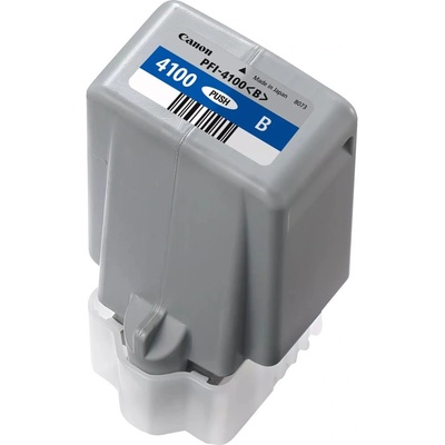 Canon Касета за Canon imagePROGRAF PRO-1100 - Dark Blue - 6786C001AA - Canon PFI-4100B - Оригинална, 80 ml капацитет (6786C001AA)