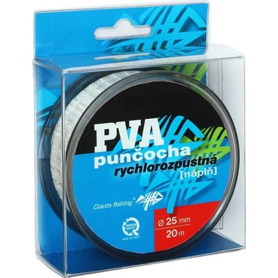 Giants fishing PVA náhradní punčocha Mesh Fast Melt Refill 25mm 20m