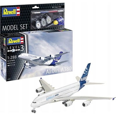 REVELL MODEL NA LEPENIE 63808 AIRBUS A380 SADA 1:288