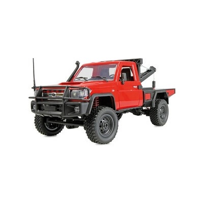 Toyota Land Cruiser Crawler 4WD RTR červená odtahovka LED 1:12