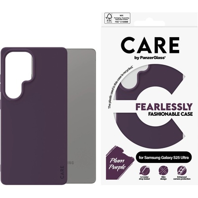 Panzer Калъф CARE - Fashionable, Galaxy S25 Ultra, Plum Purple (5715685016400)