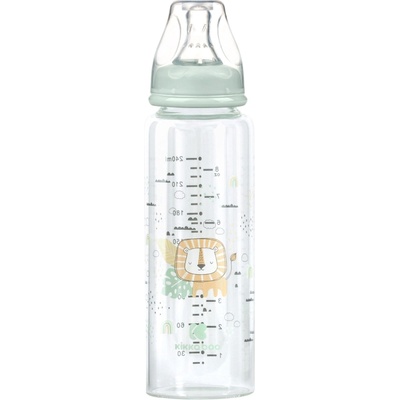 KikkaBoo Шише стъклено 240мл Savanna Mint (31302020118)