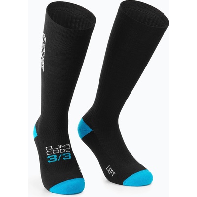 ASSOS Чорапи за колоездене ASSOS Ultra Winter Fugu black