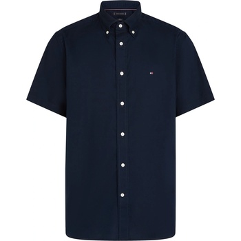 Tommy Hilfiger Риза с къс ръкав Tommy Hilfiger Men's Flex Short Sleeve Shirt - Desert Sky