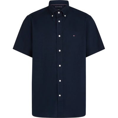 Tommy Hilfiger Риза с къс ръкав Tommy Hilfiger Men's Flex Short Sleeve Shirt - Desert Sky