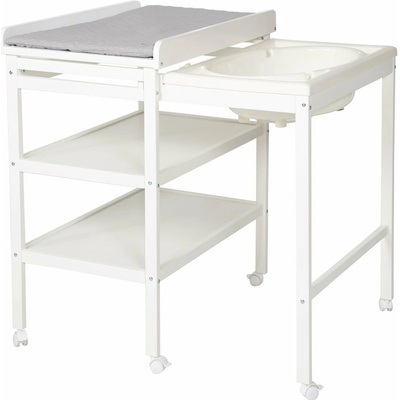 Biely prebaľovací pult Style grau – Roba