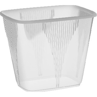 COpack - Miska plastová hranatá průhledná 500 ml (PP) (100 ks)