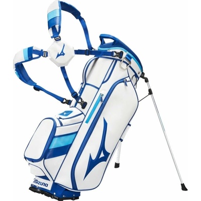 Mizuno Tour Stand Bag White/Blue Чантa за голф