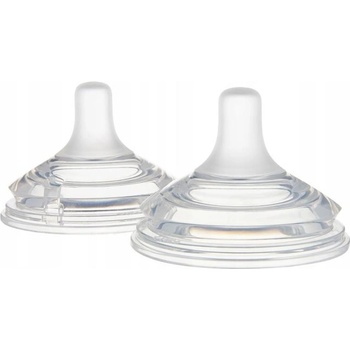 Canpol Антиколик двузонов биберон Canpol - Natural Shape, 0 м+, 2 броя (21/750)