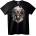NOONEBRAND Тениска Aztec Череп с Корона - 5XL, White