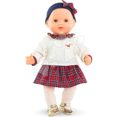 Corolle Suzanne Corolle Holidays Mon Grand Poupon vánoční edice s hnědými klipkajícími očima 36 cm od 24 měs