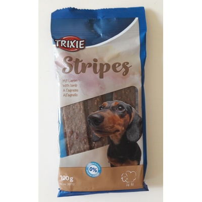 Trixie STRIPES Light - jehněčí pásky 10 ks / 100 g