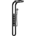Inter Ceramic Хидромасажен душ панел 3617MB, Inter Ceramic, черен мат, 155.5x40.2х58см (3617MB)