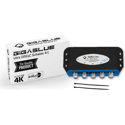 Gigablue Ultra Diseqc prepínač 4/1