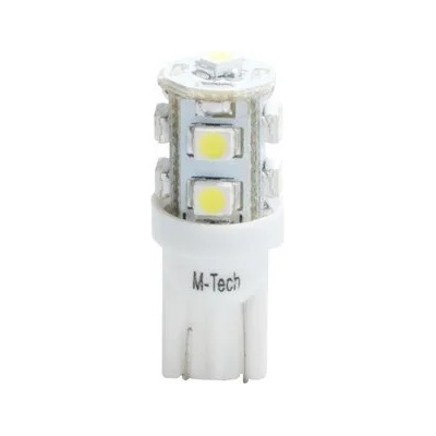 m-tech LED W5W 9xSMD3528 крушка (L018B)