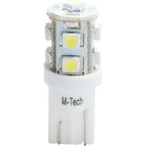 m-tech LED W5W 9xSMD3528 крушка (L018B)