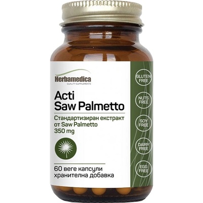 Herba Medica Acti Saw Palmetto 350 mg [60 капсули]