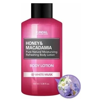 KUNDAL Honey & Macadamia Pure Body Lotion White Musk 100 ml