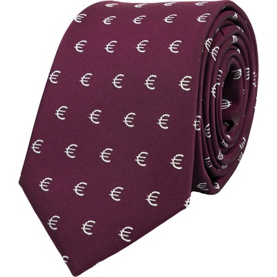 Bubibubi kravata Euro vínová