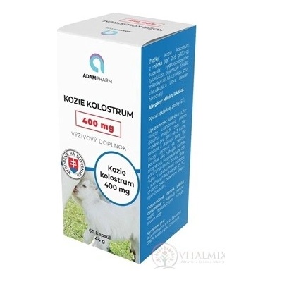 ADAMPharm kozie kolostrum 400 mg 60 kapsúl