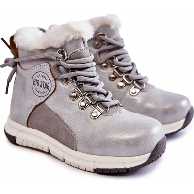 Big Star dětské zateplené kotníkové boty na zip