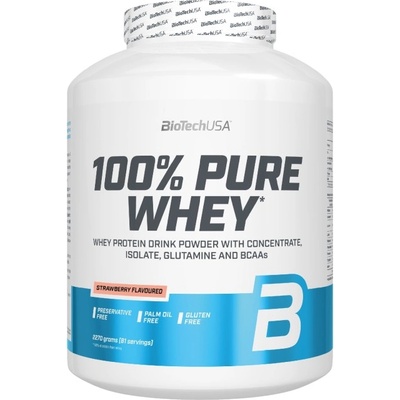 BioTechUSA 100% Pure Whey [2000 грама] Ягода