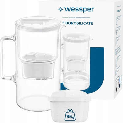 Wessper D2 BOROSILICATE 3 l