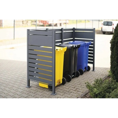 WESTMANN Planum 3 plechový 250 x 90 x 150 cm antracit