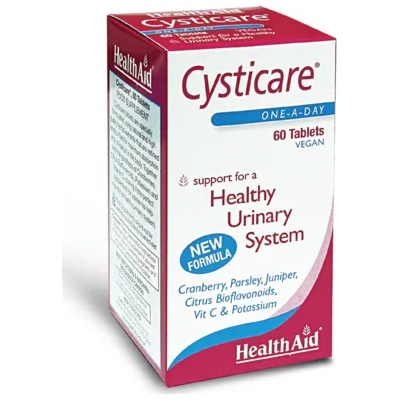 HEALTHAID Хранителна добавка за здраве на уринарния тракт, Health Aid CYSTICARE - Cranberry, 60tabs