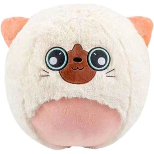 LEAN Toys Надуваема плюшена топка Lean Toys - Коте, 50 cm (28662) - ozone
