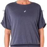 Asics Дамска тениска Asics Women's Nagino Run Adjustable S/S Top Running shirt - Indigo Fog (916-4756-0112)