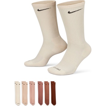 Nike Чорапи Nike 6-Pack Everyday Cushioned Training Crew Socks - Multi Beige