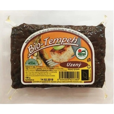 SunFood Tempeh uzený 190 g – Zbozi.Blesk.cz