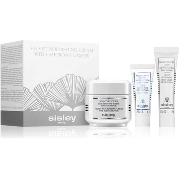 Sisley Velvet Nourishing Cream with Saffron Flowers комплект за грижа за лице