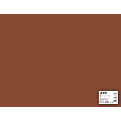 Apli farebný papier A2+ 170 g hnedý 25 ks