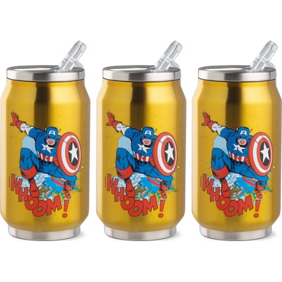 Egan Marvel Sada 3 termo lahví CAPITAN AMERICA 3 x 350 ml