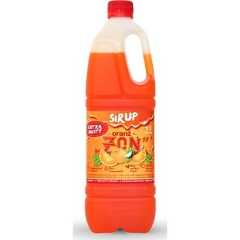 Zon sirup Oranž 1 l