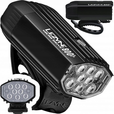 Lezyne Micro Drive 800+ predné čierne