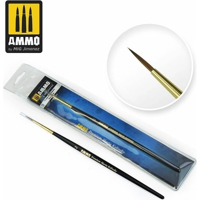 2 PREMIUM MARTA KOLINSKY ROUND BRUSH