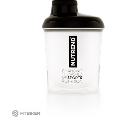 NUTREND šejker, 300 ml, čierna
