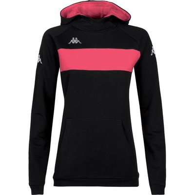 Kappa 4SOCCER DACCIA mikina černá/fuchsiová