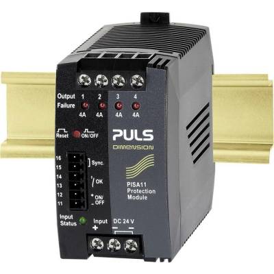 PULS DIMENSION PISA11.404 bezpečnostný modul 24 V/DC 3.7 A Počet výstupov:4 x Obsah 1 ks