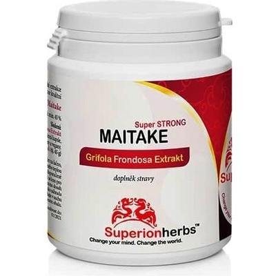 Superionherbs Maitake Trsnatec lupenitý 90 kapslí