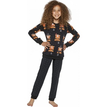 Cornette Bear Dívčí pyžamo černá