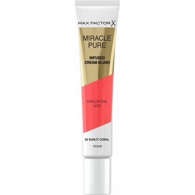 Max Factor Tekutá tvárenka Miracle Pure Infused Cream Blush 002 1,5 g