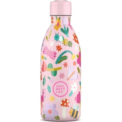 Cool Bottles dětská nerezová termolahev Kids Bug Life 500 ml s 3D motivem