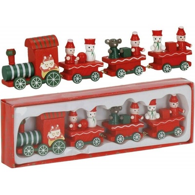Springos CA1266 VÁNOČNÍ OZDOBNÝ VLAK 20,5 CM