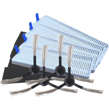 NipponCEC Rowenta RR9077WH X plorer S130 AI kartáčky a hepa filtry 8 ks