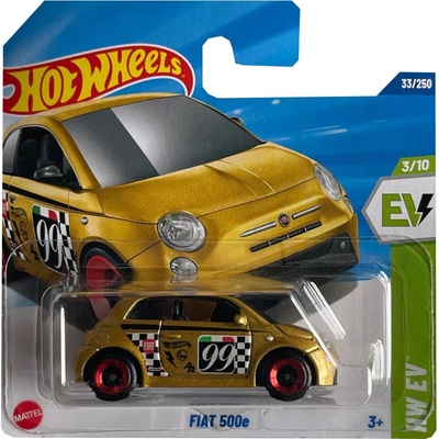 Mattel Количка Fiat 500e 1: 64 (Hot Wheels) (24429)