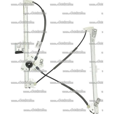 L stahovací mechanismus okna - přední - BEZ MOTORU